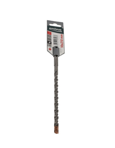 KAEM Wiertło krzyżowe 10x210mm SDS Plus zawieszka