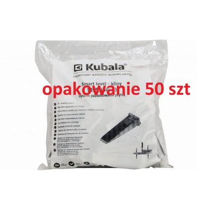 KUBALA KLINY SMART LEVEL bialy standardowy cena opakowanie 50 szt