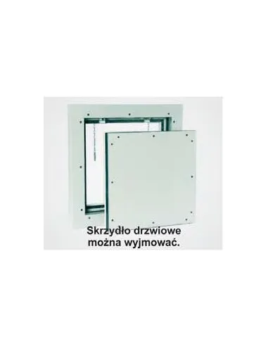 F5 EI120 - przeciwpożarowa klapa do ścian szybów instalacyjnych