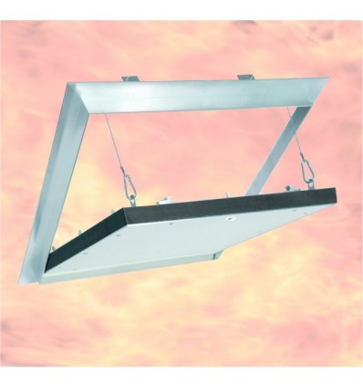 Przeciwpożarowa klapa rewizyjna do sufitów z płyt gipsowo-kartonowych - odporność ogniowa EI30