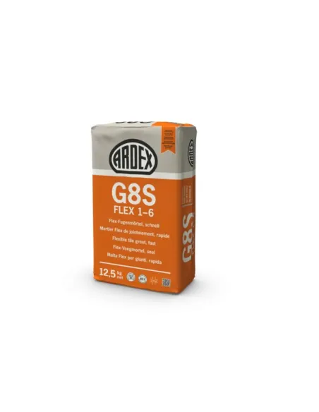 ARDEX G8S FLEX 1-6 Elastyczna masa fugowa, szybka