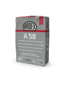 ARDEX A 58 Spoiwo jastrychowe szybkowiążące, o zredukowanym skurczu 2