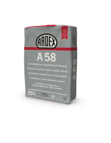ARDEX A 58 Spoiwo jastrychowe szybkowiążące, o zredukowanym skurczu