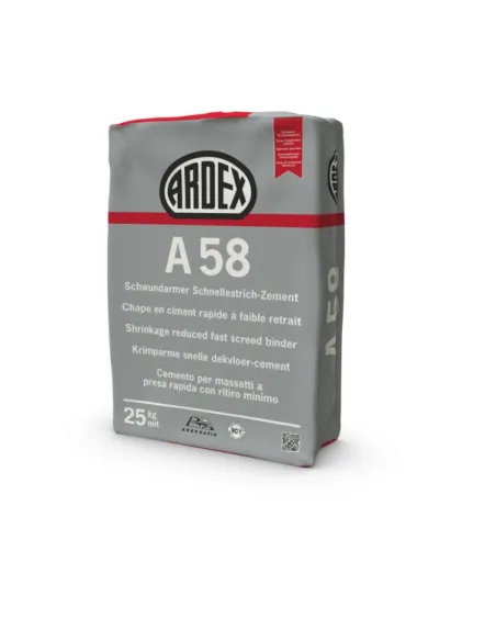 ARDEX A 58 Spoiwo jastrychowe szybkowiążące, o zredukowanym skurczu