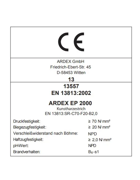 ARDEX EP 2000 Wielofunkcyjna żywica epoksydowa