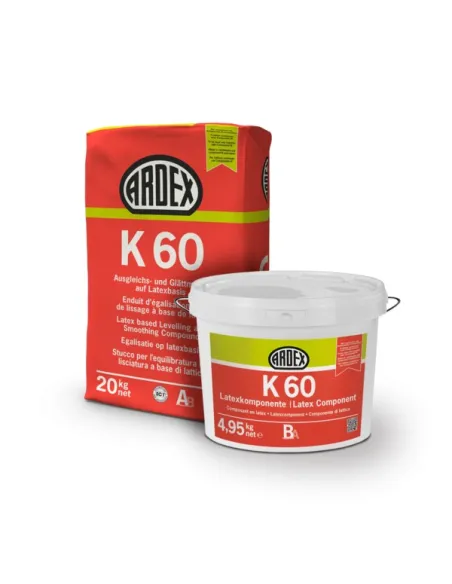 ARDEX K 60 Rozpływna masa szpachlowa i do wyrównywania