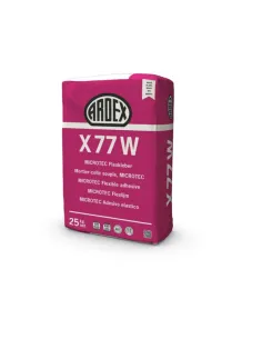 ARDEX X 77 W Elastyczny klej Microtec, biały
