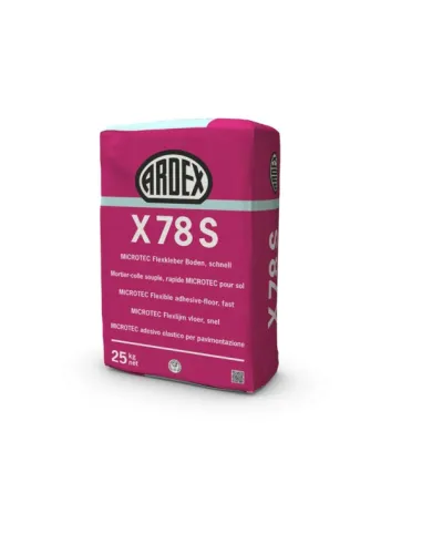 ARDEX X 78 S Elastyczny klej Microtec do podłóg, szybki