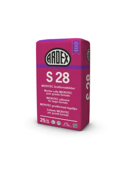 ARDEX S 28 NEU Elastyczny klej Microtec do płytek wielkoformatowych, do wewnątrz