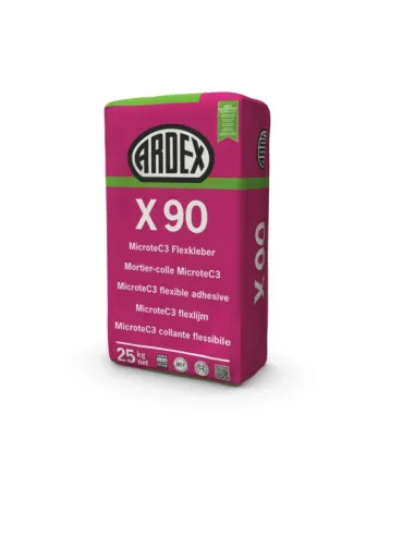 ARDEX X 90 OUTDOOR Elastyczny klej Microtec 3