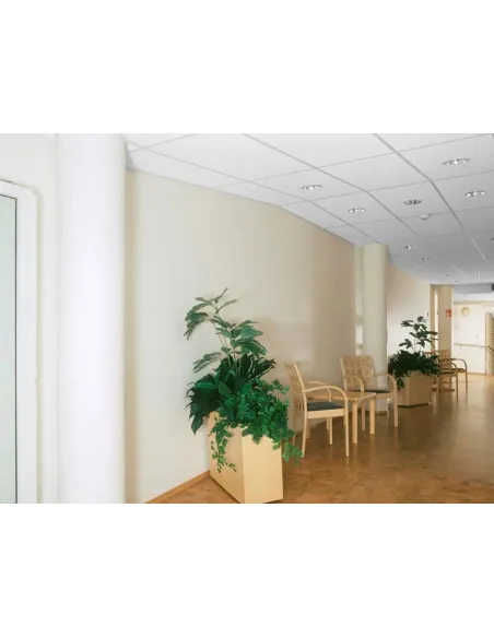 Ecophon ADVANTAGE A łatwy dostęp do przestrzeni międzysufitowej, 1m2