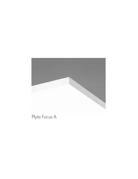 Ecophon Focus płyty sufitowe, różne krawędzie, kolory, 1m2