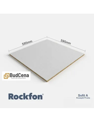 Rockfon Sofit, płyta sufitowa 600 x 600 mm
