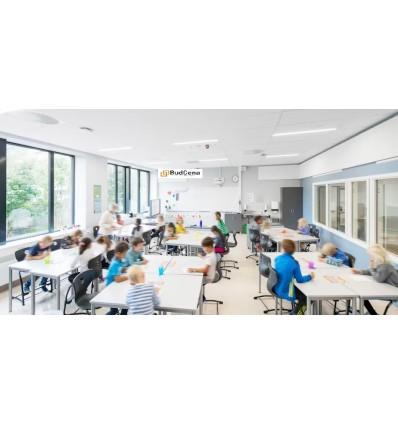 Rockfon Blanca Activity, doskonałe parametry w zakresie pochłaniania dźwięku