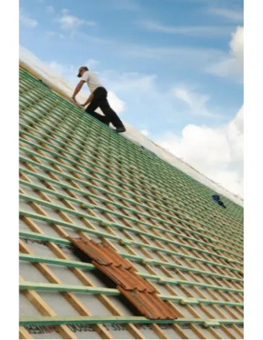 Recticel Powerroof,  Izolacja nakrokwiowa na dachy spadziste