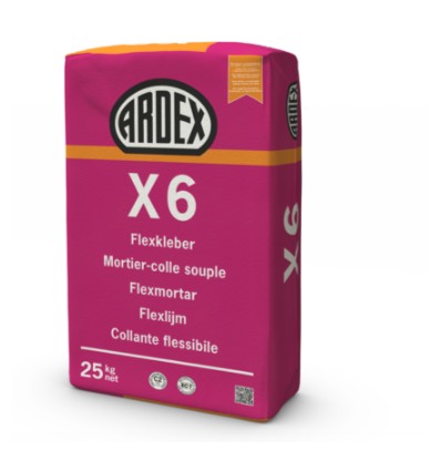 ARDEX X 6 Klej elastyczny wodoodporny i mrozoodporny do płytek każdego rodzaju
