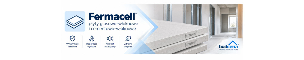 Fermacell - płyty gipsowo - włóknowe i cementowo -włóknowe