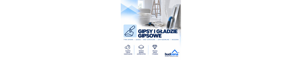 Gipsy i gładzie gipsowe