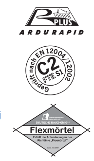 kamienie naturalne, plytki, beton, zaprawa elastyczna