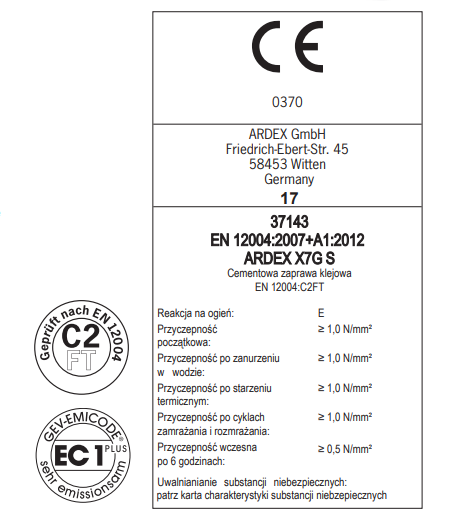 Szybkowiążący, elastyczny klej do płytek, okładzin, mozaiki szklanej.