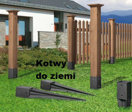 Ekologiczne kotwy do ziemi - bezpieczne i trwałe rozwiązanie dla Twojego ogrodu! Kotwa do słupków drewnianych.